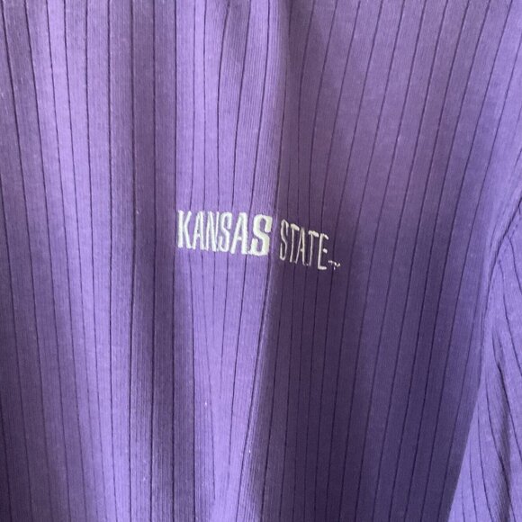 Champion Big 12 NCAA Kansas State Wildcats Nike Long Sleeve Tee Sz Small Unisex - Picture 2 of 10